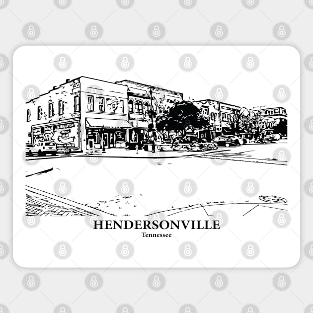 Hendersonville - Tennessee Magnet by Lakeric